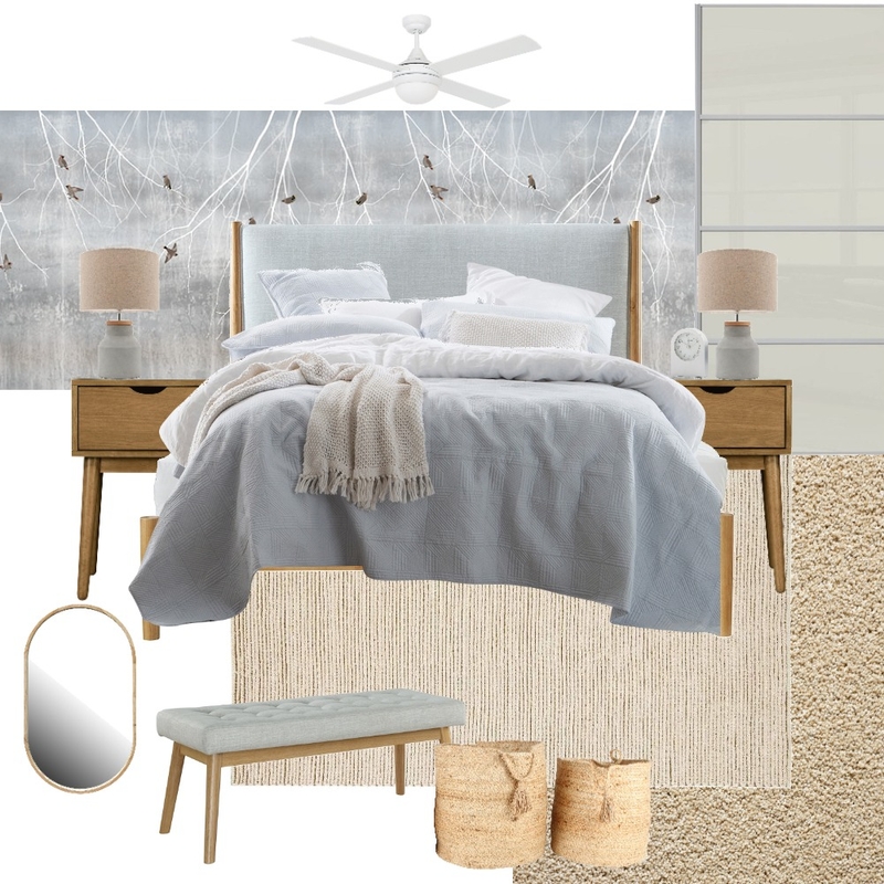 Bed 1 revised Mood Board by BRAVE SPACE interiors on Style Sourcebook