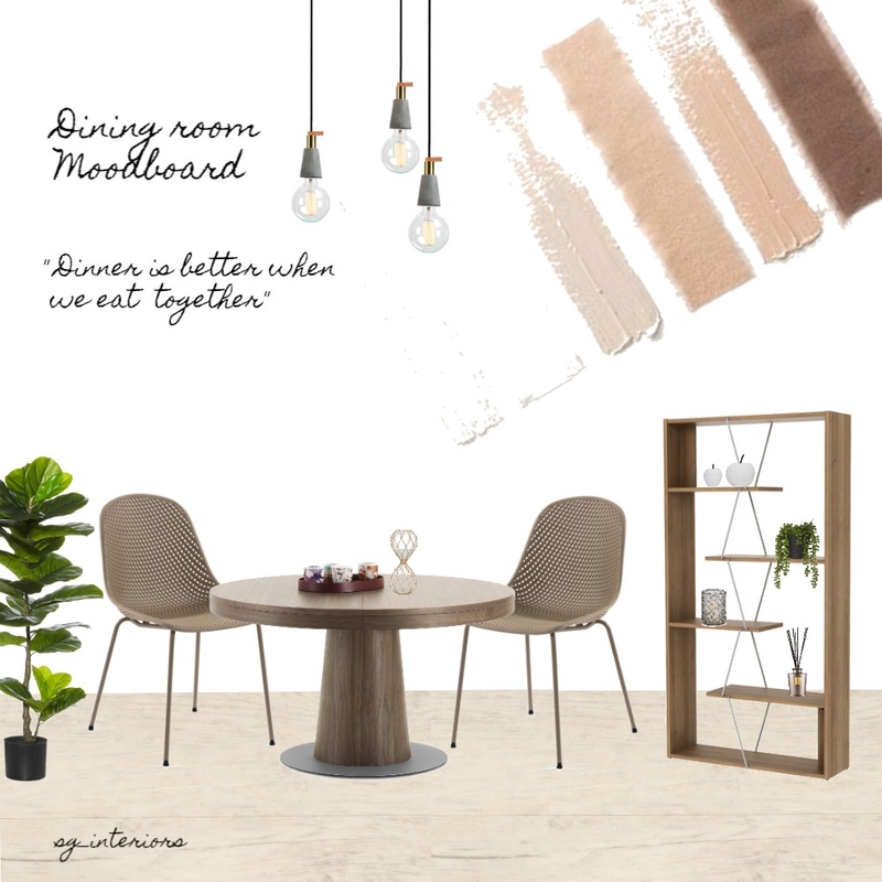 dining room Mood Board by sginteriors on Style Sourcebook