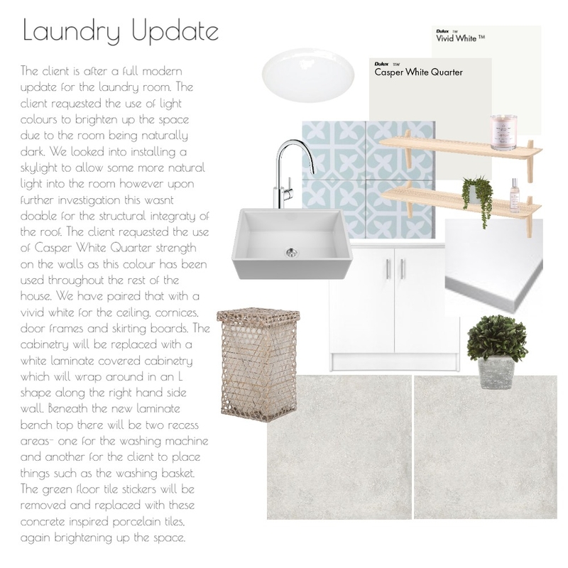 Laundry Reno Mood Board by TaliaJade on Style Sourcebook