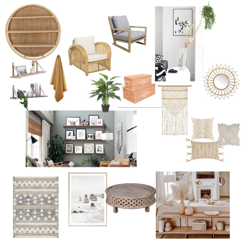 The Awesome Bonner’s Living Space Mood Board by Williams Way Interior Decorating on Style Sourcebook