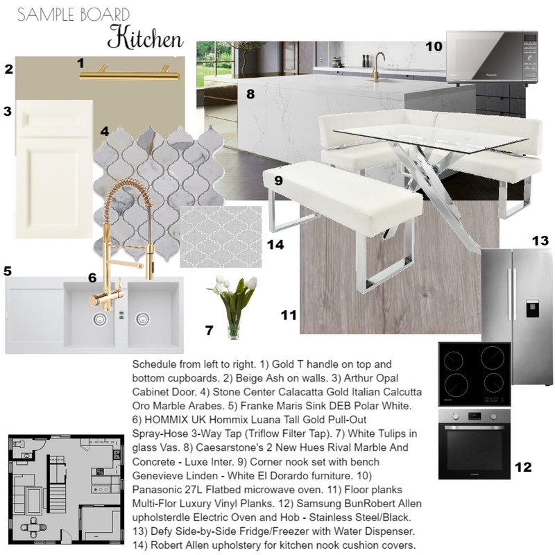 kitchen Mood Board by Eestin Bubb on Style Sourcebook