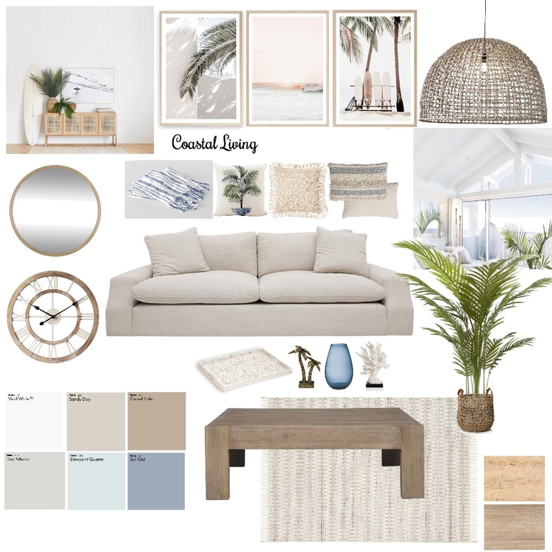 Coastal Mood Board by madihystad on Style Sourcebook