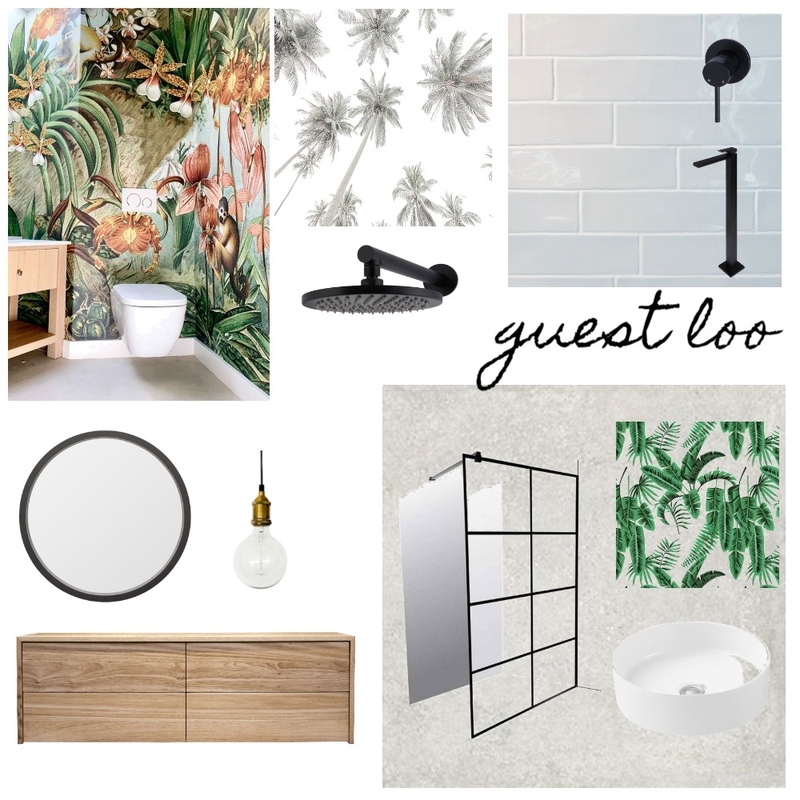 GUEST LOO Mood Board by BronwynHechter on Style Sourcebook