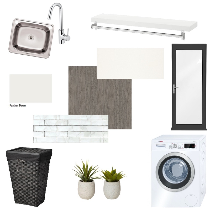 laundry Mood Board by ourdarchbuild on Style Sourcebook