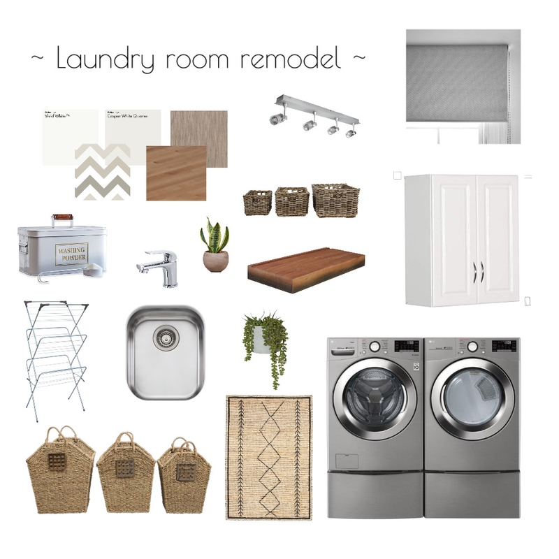 Laundry remodel mod 9 Mood Board by MfWestcoast on Style Sourcebook