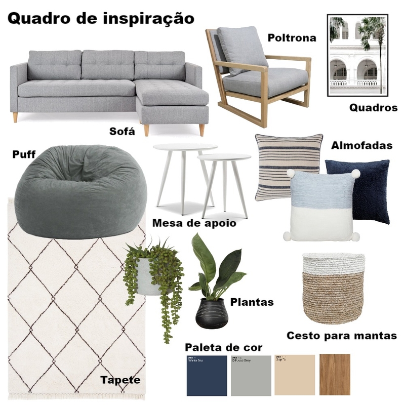 Sala de TV Mood Board by Isa on Style Sourcebook