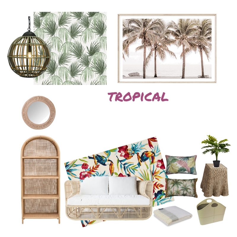 Tropical Mood Board by Spook103 on Style Sourcebook