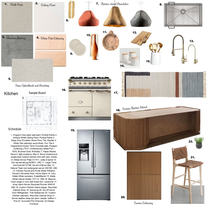 Kitchen mood Board Mood Board by ShaeGriffiths on Style Sourcebook