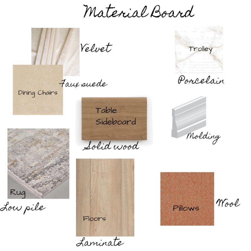 Material Board Mood Board by Adana on Style Sourcebook