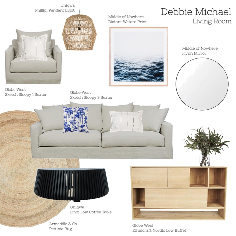 Debbie Michael Mood Board by bronteskaines on Style Sourcebook