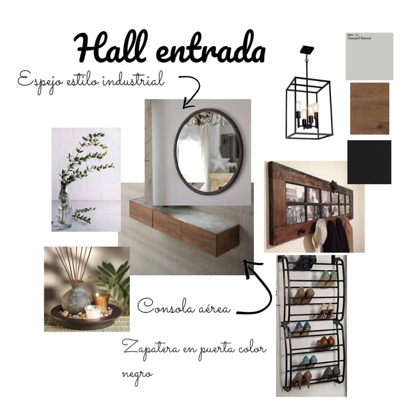 hall Eufemia Mood Board by gise on Style Sourcebook