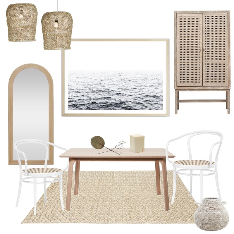 Ocean Dining Mood Board by Vienna Rose Interiors on Style Sourcebook