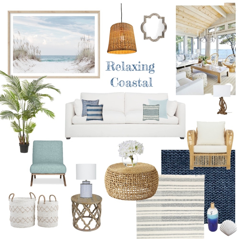 Coastal Mood Board by adrianamartins on Style Sourcebook