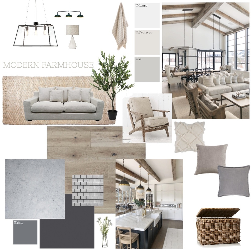 MODERN FARMHOUSE Mood Board by Han on Style Sourcebook