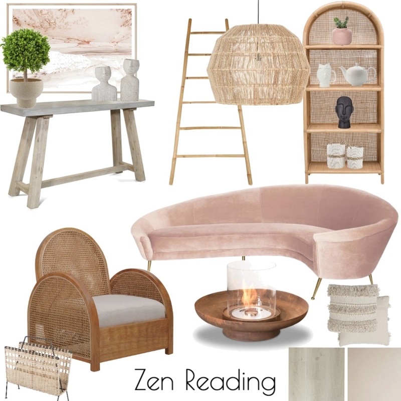 Zen Reading Mood Board by Wichittra on Style Sourcebook