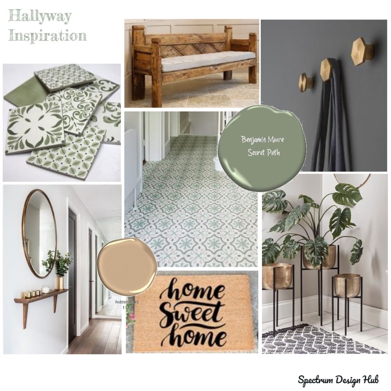 Hallway inspirstion Mood Board by Spectrum Design Hub on Style Sourcebook