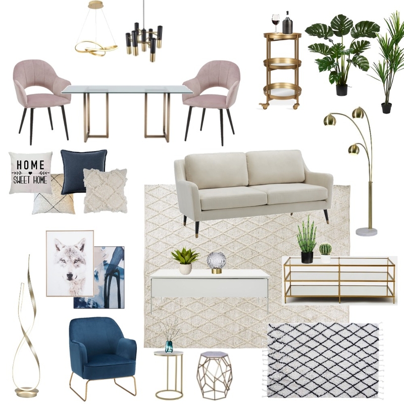 Living + Dining 8 - NEW Mood Board by Carolina Nunes on Style Sourcebook