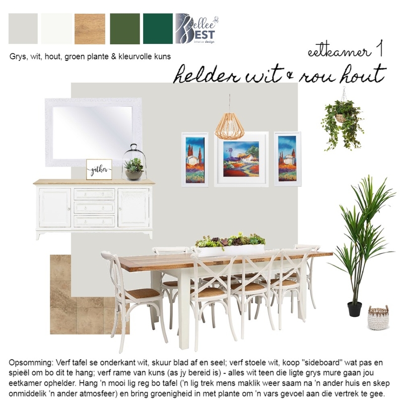 Marina Eetkamer 1 Mood Board by Zellee Best Interior Design on Style Sourcebook