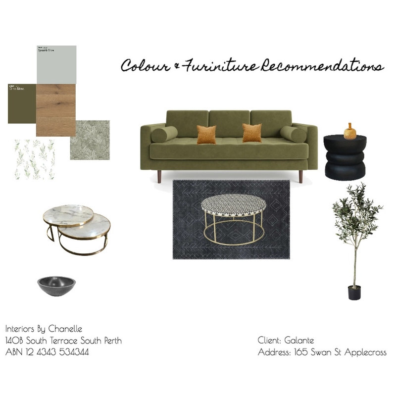Olive 2 Mood Board by cca on Style Sourcebook