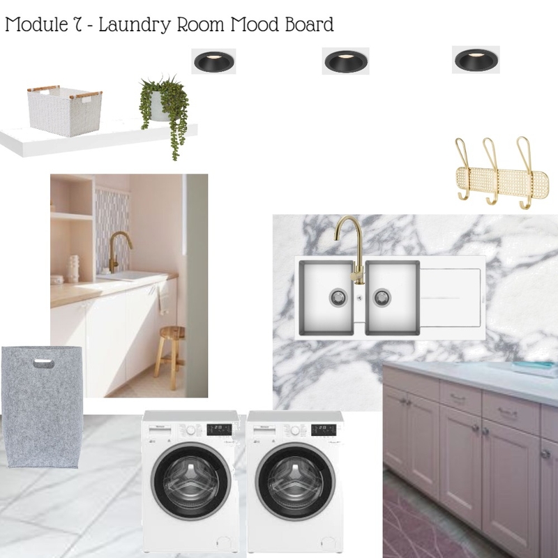 Module 7 Laundry Mood Board Mood Board by ab_interiors on Style Sourcebook