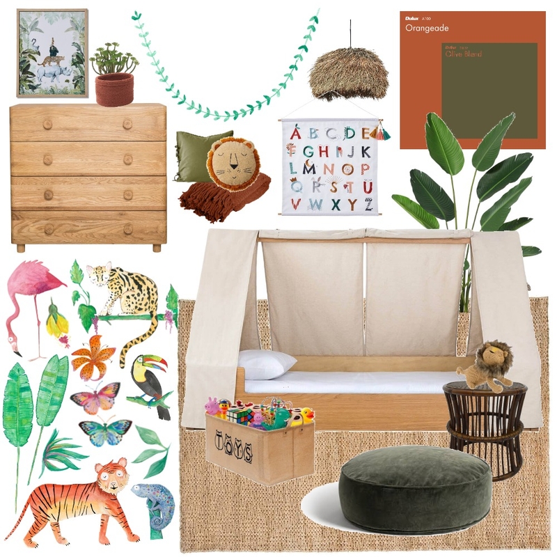 Vellaquin jungle room Mood Board by undefined on Style Sourcebook