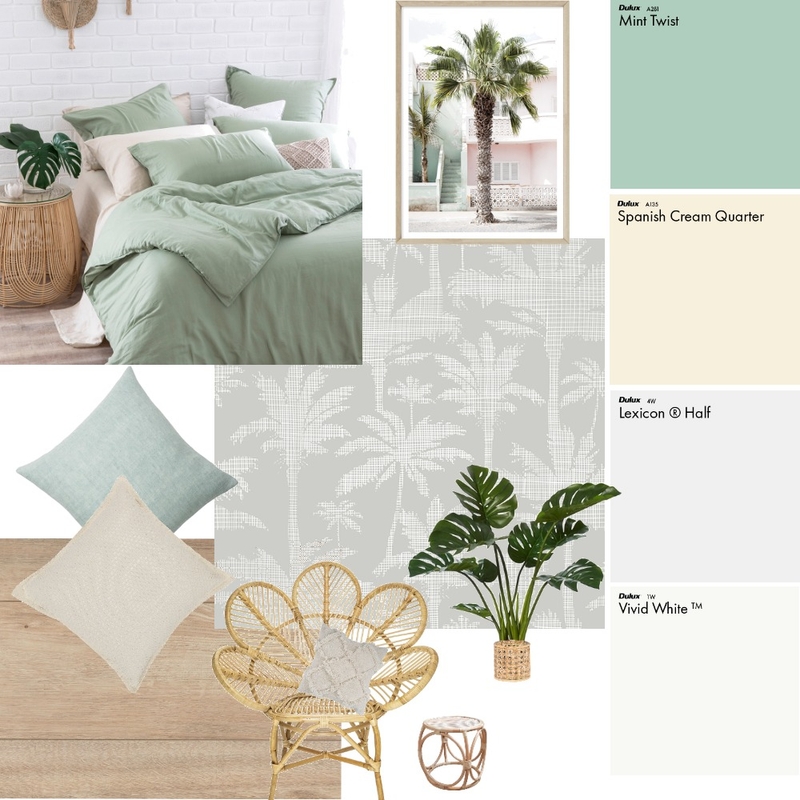 Mint Bedroom Mood Board by Fresh Start Styling & Designs on Style Sourcebook