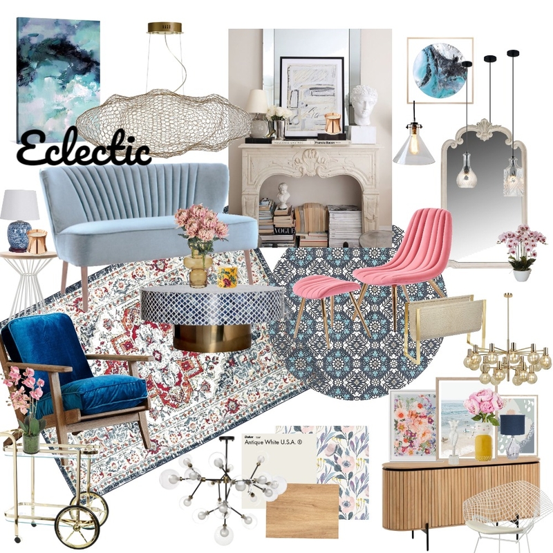Eclectic2 Mood Board by Veronika on Style Sourcebook