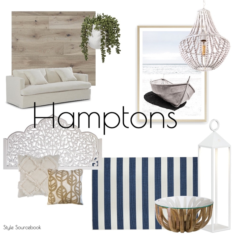 Hamptons Mood Board Mood Board by Yana Flourentzou on Style Sourcebook