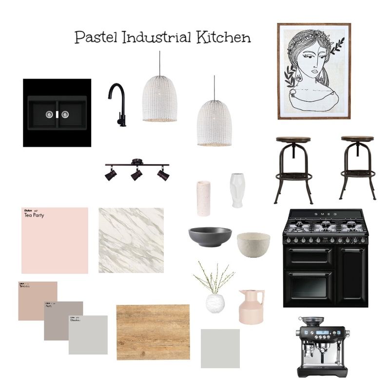 Kitchen Mood board Mood Board by mjallen on Style Sourcebook