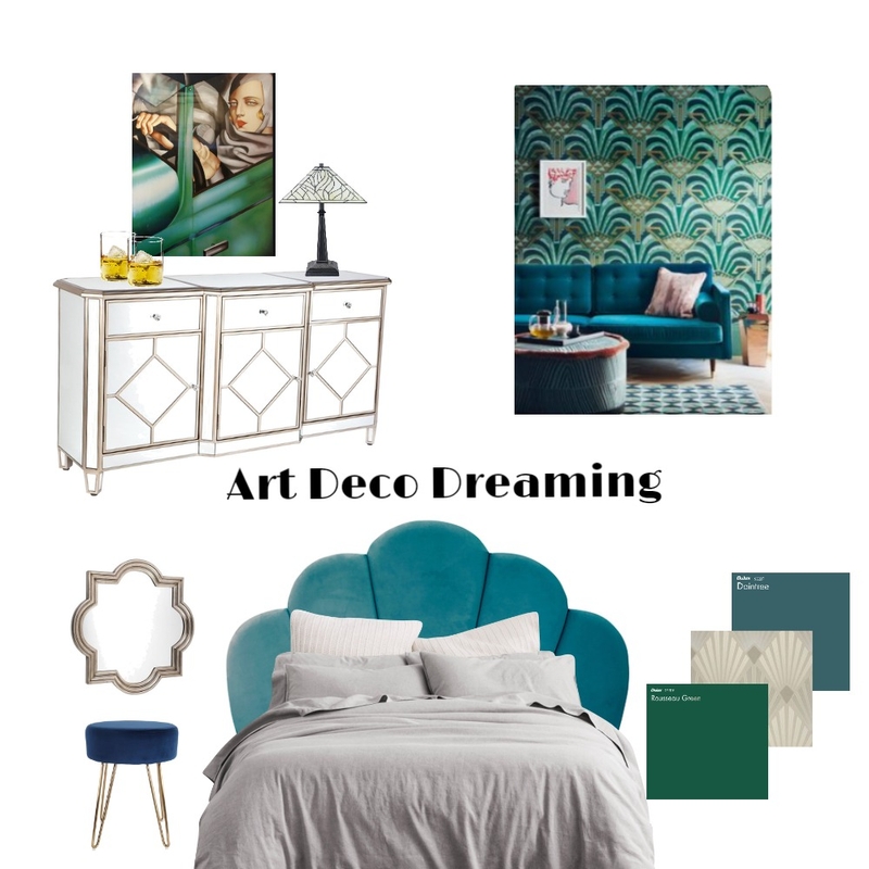 Art Deco Dreaming Mood Board by Lauren Stirling on Style Sourcebook