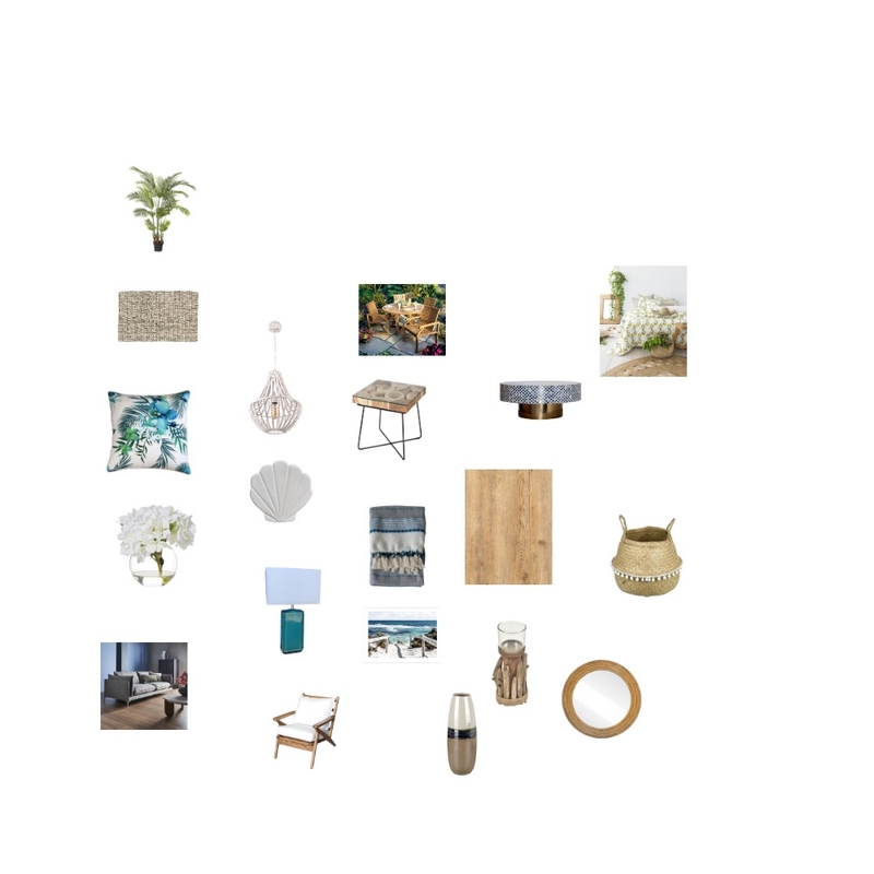 Coastal Interior Style Mood Board by Vicky Doberstein on Style Sourcebook