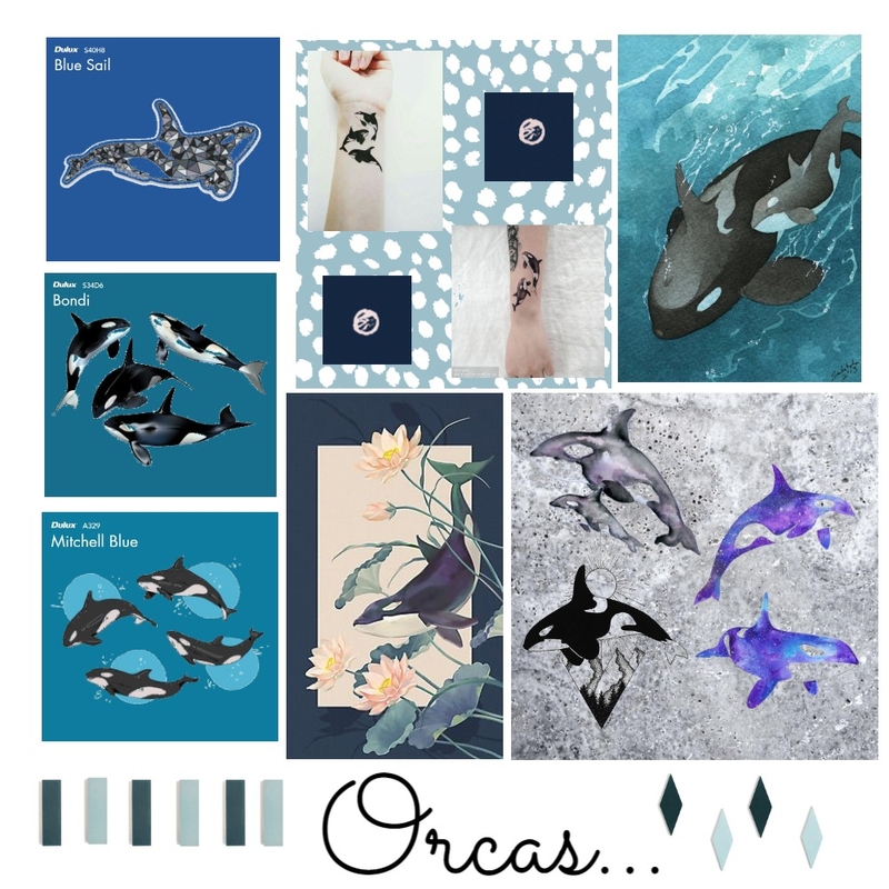 orcas Mood Board by Purple Insanity on Style Sourcebook