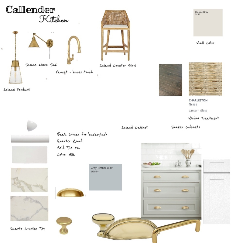 Callender: Kitchen Mood Board by KShort on Style Sourcebook