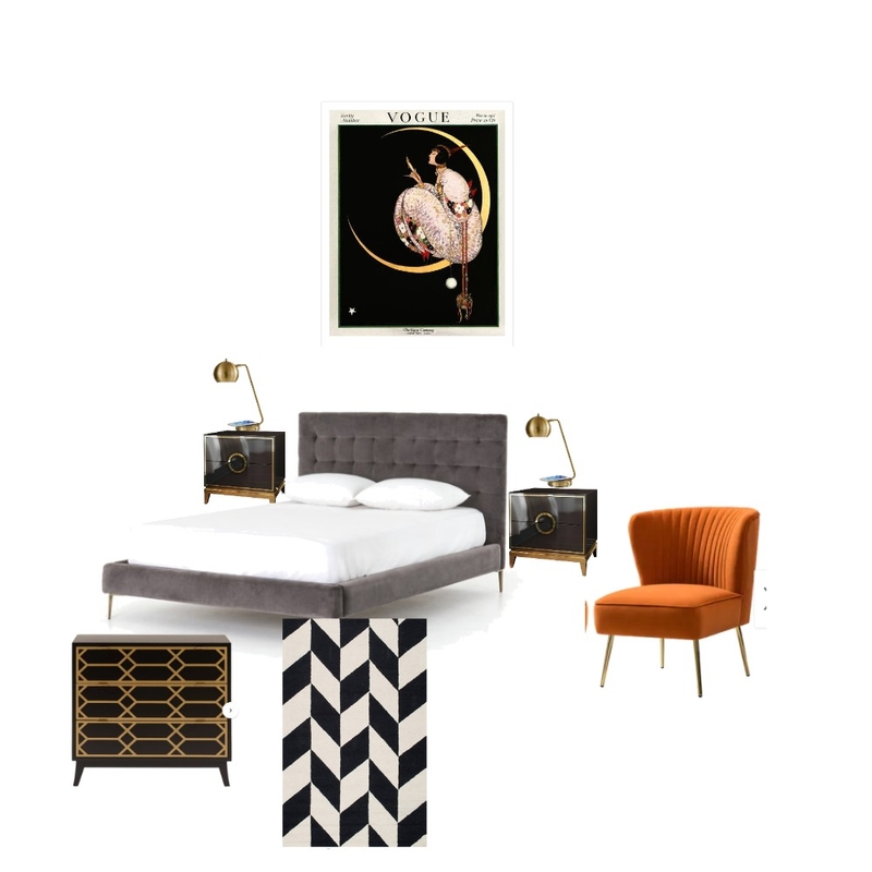 UNIT 4 BEDROOM 1 Mood Board by KATINA on Style Sourcebook