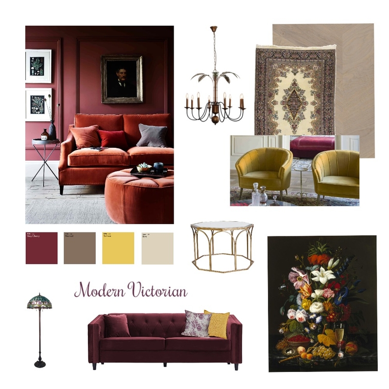 Modern Victorian Mood Board by Viktorian Interiors on Style Sourcebook