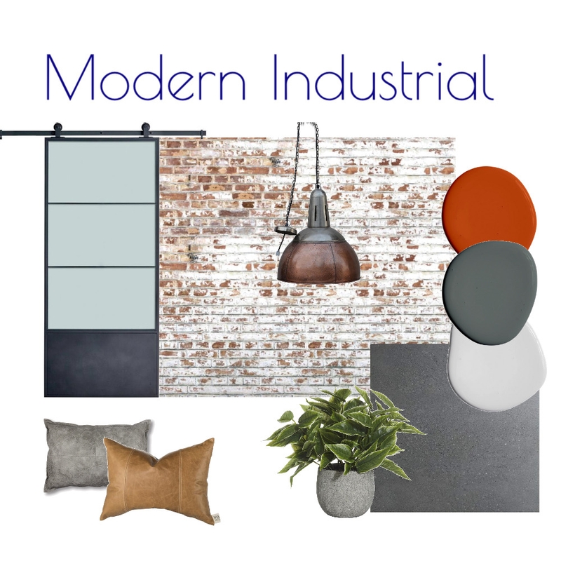 Modern Industrial Flatlay Living Mood Board by Kohesive on Style Sourcebook