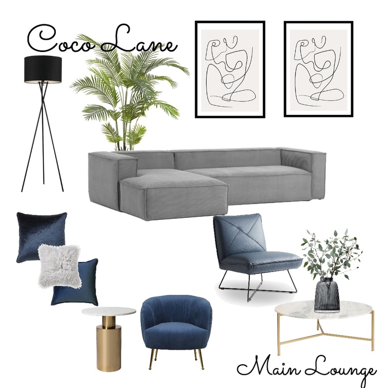 Scottsdale Turn Main Lounge Area Mood Board by CocoLane Interiors on Style Sourcebook
