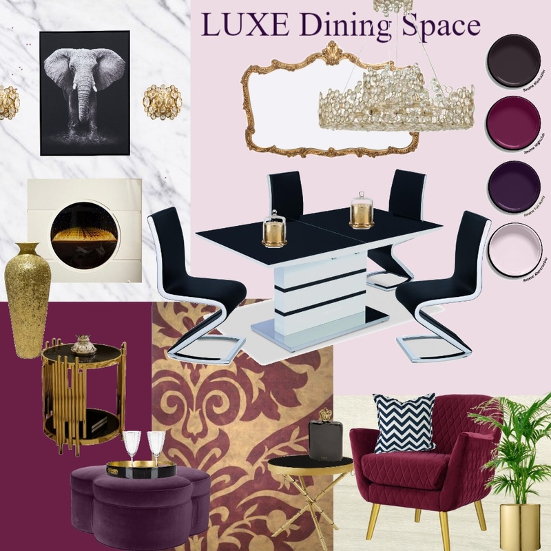 WELCOME 2020 NYE PARTY Dining table Mood Board by G3ishadesign on Style Sourcebook