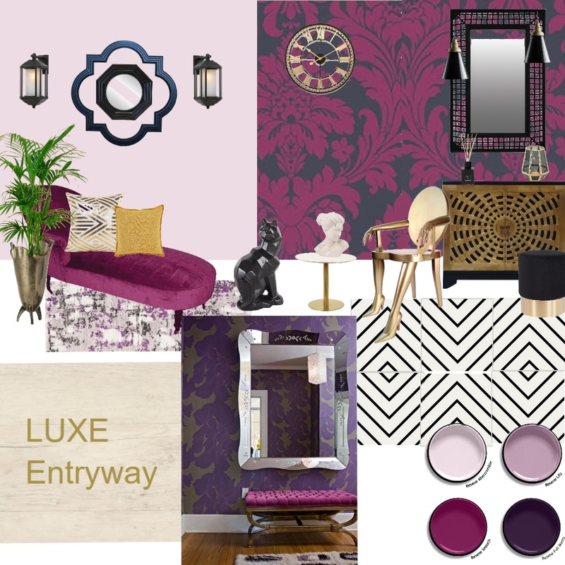 WELCOME 2020 NYE PARTY Hallway Mood Board by G3ishadesign on Style Sourcebook
