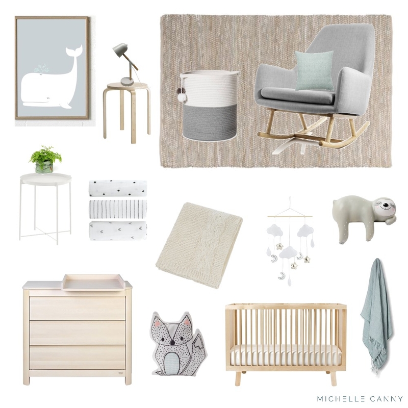 Nursery Design Mood Board by Michelle Canny Interiors on Style Sourcebook