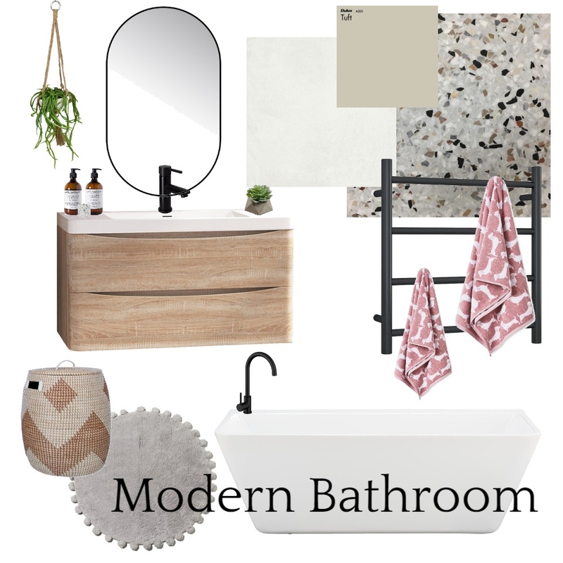 Modern Bathroom Mood Board by CasTilbrook on Style Sourcebook