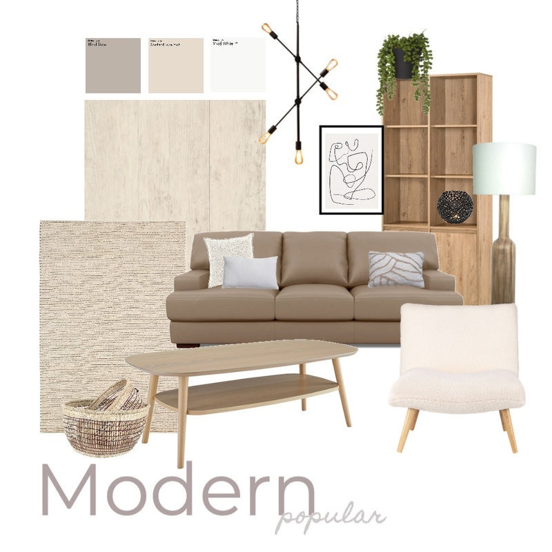 Modern popular Mood Board by ideenreich on Style Sourcebook