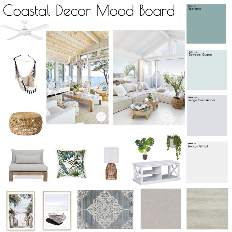 Coastal Mood Board Mood Board by KirstyTaylaEtches on Style Sourcebook