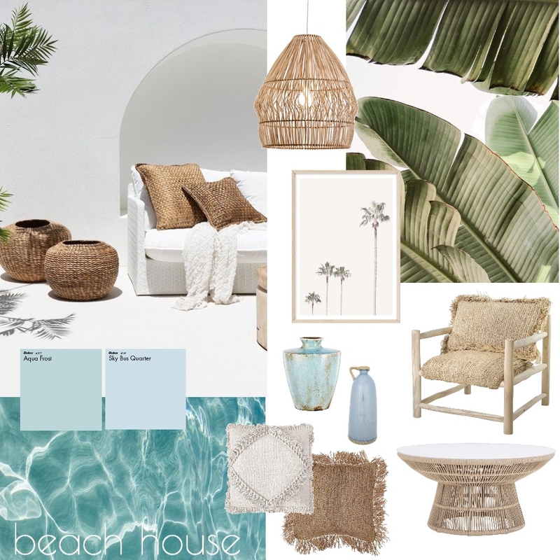 Beach House Mood Board by Niki Mayan on Style Sourcebook