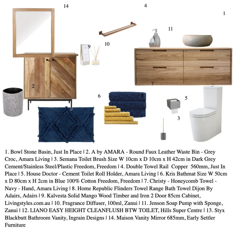 Water Closet Mood Board by jeandremcintyre@gmail.com on Style Sourcebook