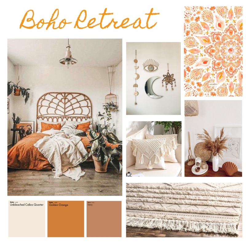 Boho Mood Board Mood Board by Natalie Brazel on Style Sourcebook