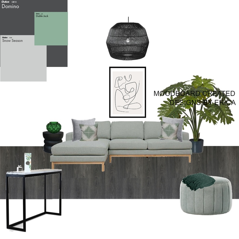 black / grey livingroom Mood Board by EricaP on Style Sourcebook