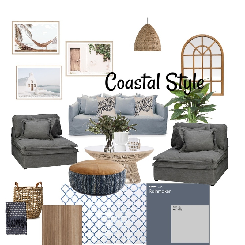 coastal  Room Mood Board by farmehtar on Style Sourcebook
