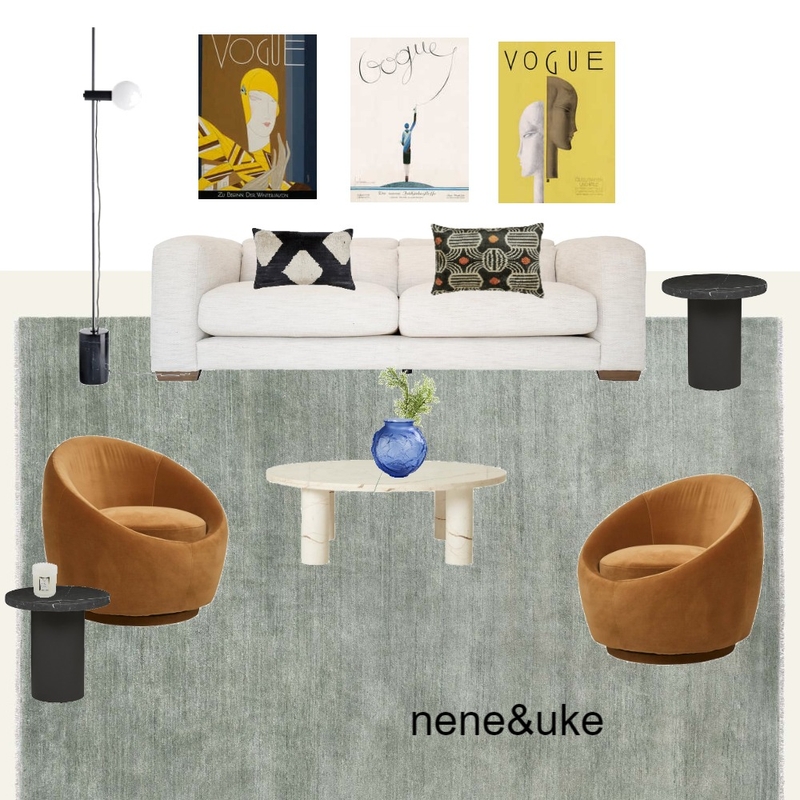 Upmarket Lux Lounge Mood Board by nene&uke on Style Sourcebook