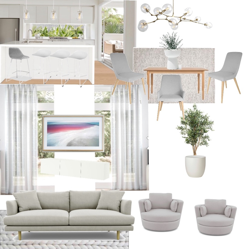 All styling light Mood Board by The house of us on Style Sourcebook